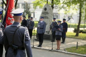 Uroczysty apel i ślubowanie nowo przyjętych policjantów garnizonu małopolskiego