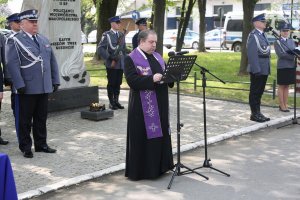 Uroczysty apel i ślubowanie nowo przyjętych policjantów garnizonu małopolskiego