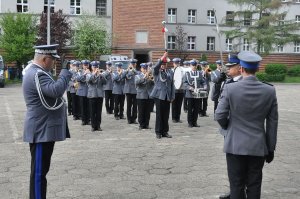 Uroczystość ślubowania nowo przyjętych policjantów