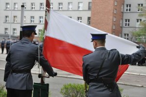 Uroczystość ślubowania nowo przyjętych policjantów