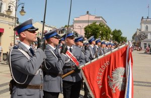 Policjanci w hołdzie Konstytucji 3-go Maja