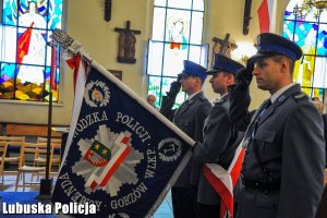 Policjanci w hołdzie Konstytucji 3-go Maja