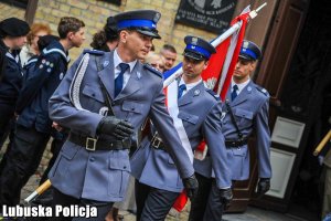 Policjanci w hołdzie Konstytucji 3-go Maja
