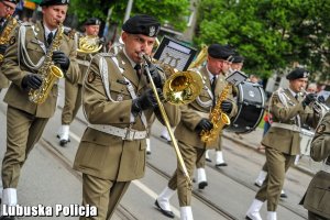 Policjanci w hołdzie Konstytucji 3-go Maja