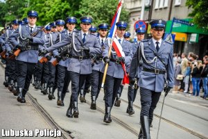 Policjanci w hołdzie Konstytucji 3-go Maja