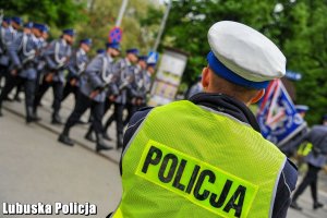 Policjanci w hołdzie Konstytucji 3-go Maja