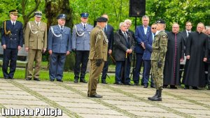Policjanci w hołdzie Konstytucji 3-go Maja