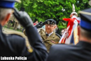Policjanci w hołdzie Konstytucji 3-go Maja