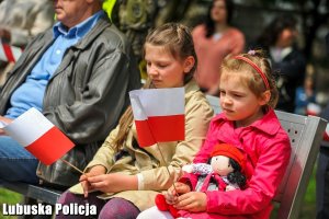 Policjanci w hołdzie Konstytucji 3-go Maja