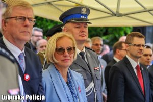 Policjanci w hołdzie Konstytucji 3-go Maja