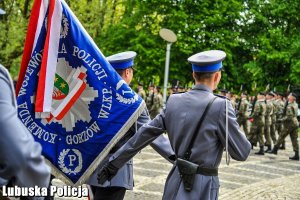 Policjanci w hołdzie Konstytucji 3-go Maja