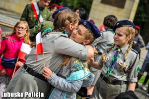 Policjanci w hołdzie Konstytucji 3-go Maja