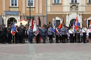Policjanci w hołdzie Konstytucji 3-go Maja