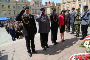 Policjanci w hołdzie Konstytucji 3-go Maja