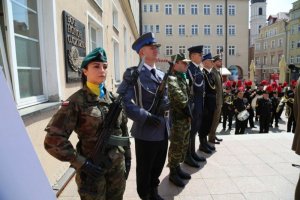 Policjanci w hołdzie Konstytucji 3-go Maja
