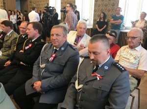 Policjanci w hołdzie Konstytucji 3-go Maja