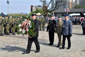 Policjanci w hołdzie Konstytucji 3-go Maja