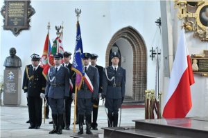 Policjanci w hołdzie Konstytucji 3-go Maja