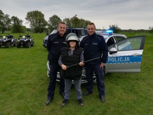 Policjanci z Koronowa i Bydgoszczy dla Kubusia