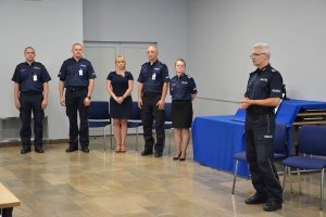 W Komendzie Wojewódzkiej Policji w Katowicach odbyły się Wojewódzkie Eliminacje do VI Ogólnopolskich Zawodów Ratowników Policyjnych z Kwalifikowanej Pierwszej Pomocy.
