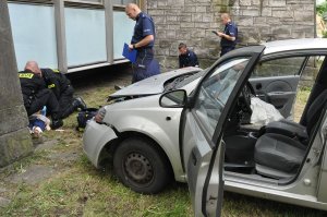 W Komendzie Wojewódzkiej Policji w Katowicach odbyły się Wojewódzkie Eliminacje do VI Ogólnopolskich Zawodów Ratowników Policyjnych z Kwalifikowanej Pierwszej Pomocy.