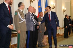 Akt mianowania Piotra Walczaka na stopień nadinspektora Służby Celno-Skarbowej