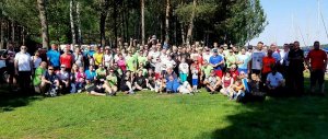 Policjanci bydgoskiej prewencji dbali o bezpieczeństwo cyklistów jadących dla Stasia i Bartka