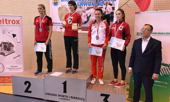 Tomaszowska policjantka potrójną wicemistrzynią Polski