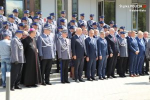 Uroczyste otwarcie nowej komendy w Bielsku-Białej