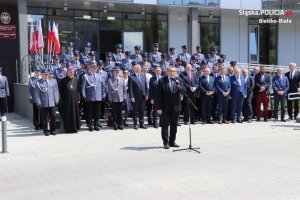 Uroczyste otwarcie nowej komendy w Bielsku-Białej