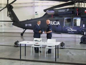 Podpisanie porozumienia na zakup śmigłowców dla Policji