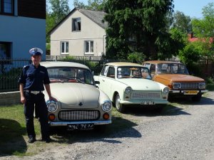 Białobrzeski policjant z motoryzacyjną pasją