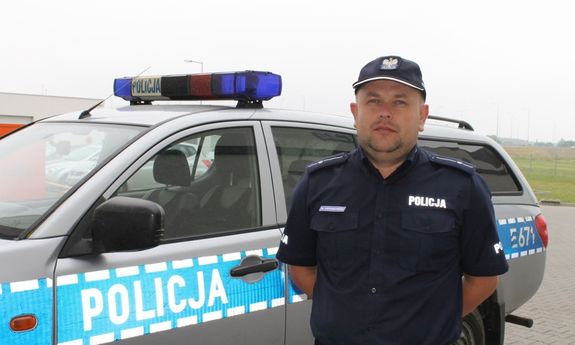 mł. asp. Michał Hofanowski