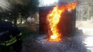 „Firefobia” – szkolenie policjantów OPP/SPPP