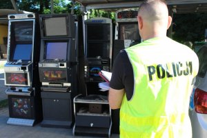 Zabezpieczone nielegalne automaty do gry