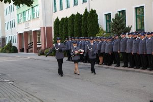 uroczystość  w Wyższej Szkole Policji w Szczytnie