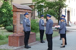 uroczystość  w Wyższej Szkole Policji w Szczytnie