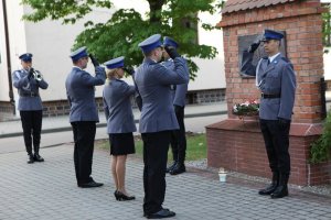 uroczystość  w Wyższej Szkole Policji w Szczytnie