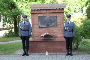 uroczystość  w Wyższej Szkole Policji w Szczytnie