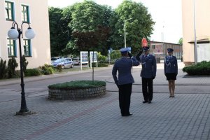 uroczystość  w Wyższej Szkole Policji w Szczytnie