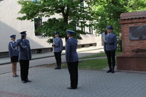 uroczystość  w Wyższej Szkole Policji w Szczytnie