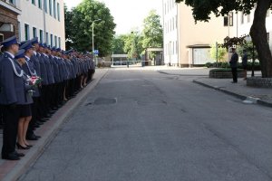 uroczystość  w Wyższej Szkole Policji w Szczytnie