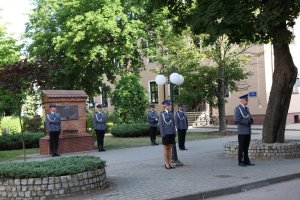 uroczystość  w Wyższej Szkole Policji w Szczytnie