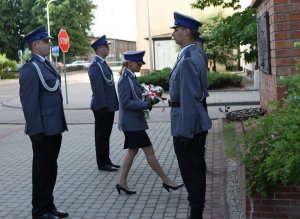 uroczystość  w Wyższej Szkole Policji w Szczytnie