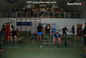 policjanci w trakcie zawodów
