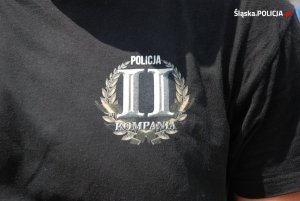 policjanci w trakcie zawodów