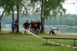 policjanci w trakcie zawodów