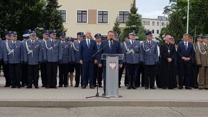 Uroczysta promocja na pierwszy stopień oficerski Policji