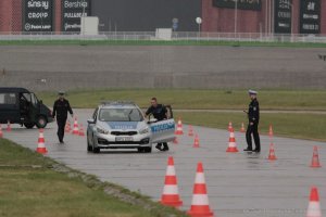 policjanci podczas konkursu