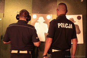 policjanci podczas konkursu